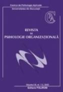 Revista de Psihologie Organizationala. Vol. III, Nr. 1-2/ 2003 - Centrul de Psihologie Aplicata ? Universitatea Bucuresti