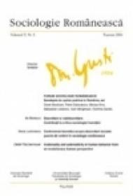 Sociologie Romaneasca. Volumul II. Nr. 3. Toamna 2004 - ***