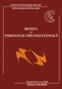 Revista de psihologie organizationala. Vol. II, Nr. 2-3/ 2002 - Centrul de Psihologie Aplicata ? Universitatea Bucuresti