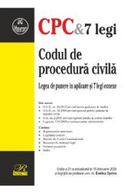 Codul de procedura civila Ed.21 Act.15 Februarie 2026 - -