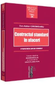 Contractul standard in afaceri. O perspectiva de law and economics - Dan-Adrian Caramidariu - Dan Adrian Caramidariu