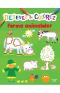 Desenez si colorez. Ferma animalelor - -