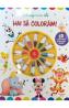 Disney bebe. Hai sa coloram! 12 creioane mici pentru maini de pitici - -