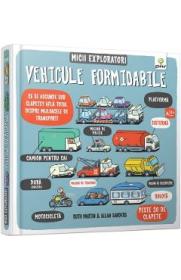 Micii exploratori: Vehicule formidabile - Ruth Martin, Allan Sanders - Allan Sanders