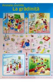 Plansa. Primele cuvinte. La gradinita - -