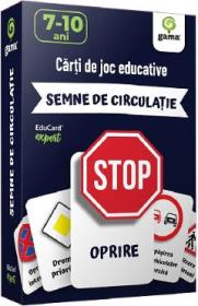 Semne de circulatie. Carti de joc educative - -