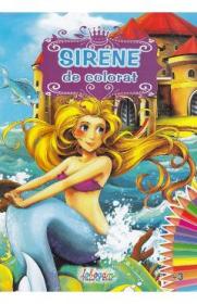 Sirene de colorat 3 ani - -