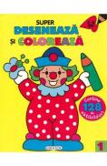 Super deseneaza si coloreaza 1 - -