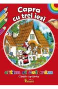 Capra cu trei iezi. Citim si coloram - Autor Anonim