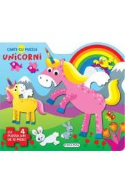 Carte cu puzzle. Unicorni - -