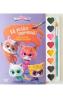 Disney: Superpisicute. Sa pictam impreuna! Carte de colorat cu pensula si acuarele - -