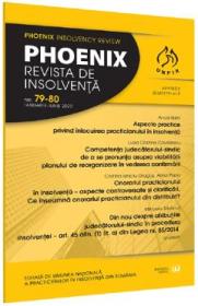 Phoenix. Revista de insolventa. Nr.79-80 Ianuarie-Iunie 2022 - Autor Anonim