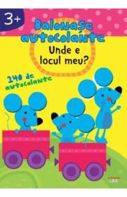 Unde e locul meu? Balonase autocolante +3 ani - -