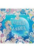 Animale marine: Carte de colorat - -