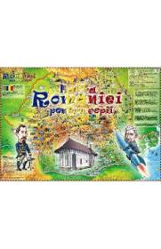 Harta Romaniei pentru copii - -