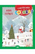 Iarna copiilor. Cartea mea de colorat - -
