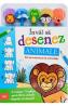 Invat sa desenez: Animale. Set de colorat si de activitati - -