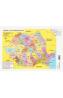 Plansa: Romania. Harta administrativa - -